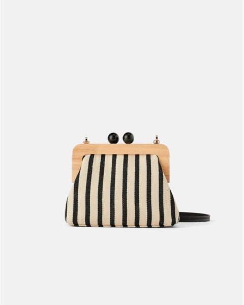 Striped Coin Purse